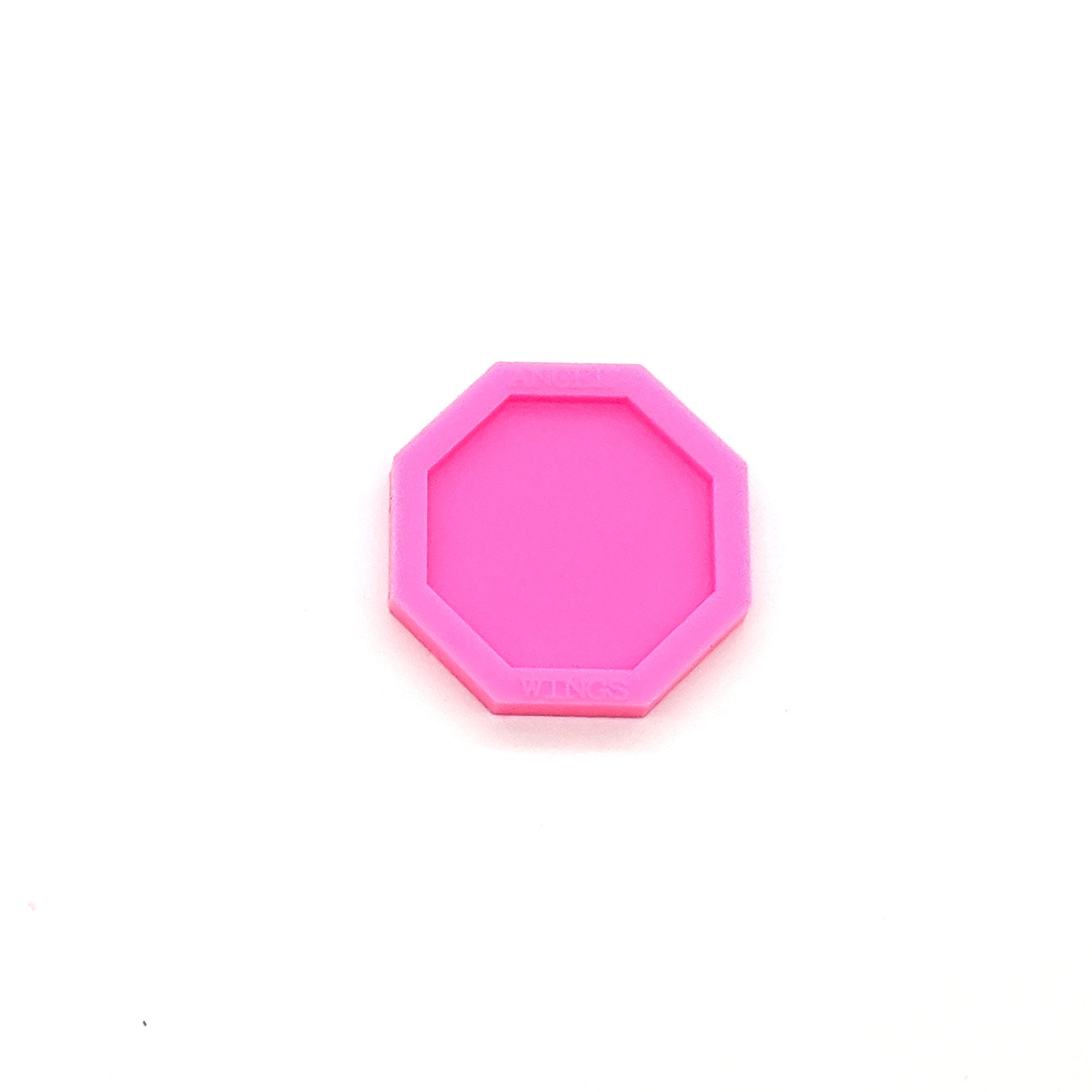 Octagon Phone Grip Shiny Silicone Mold