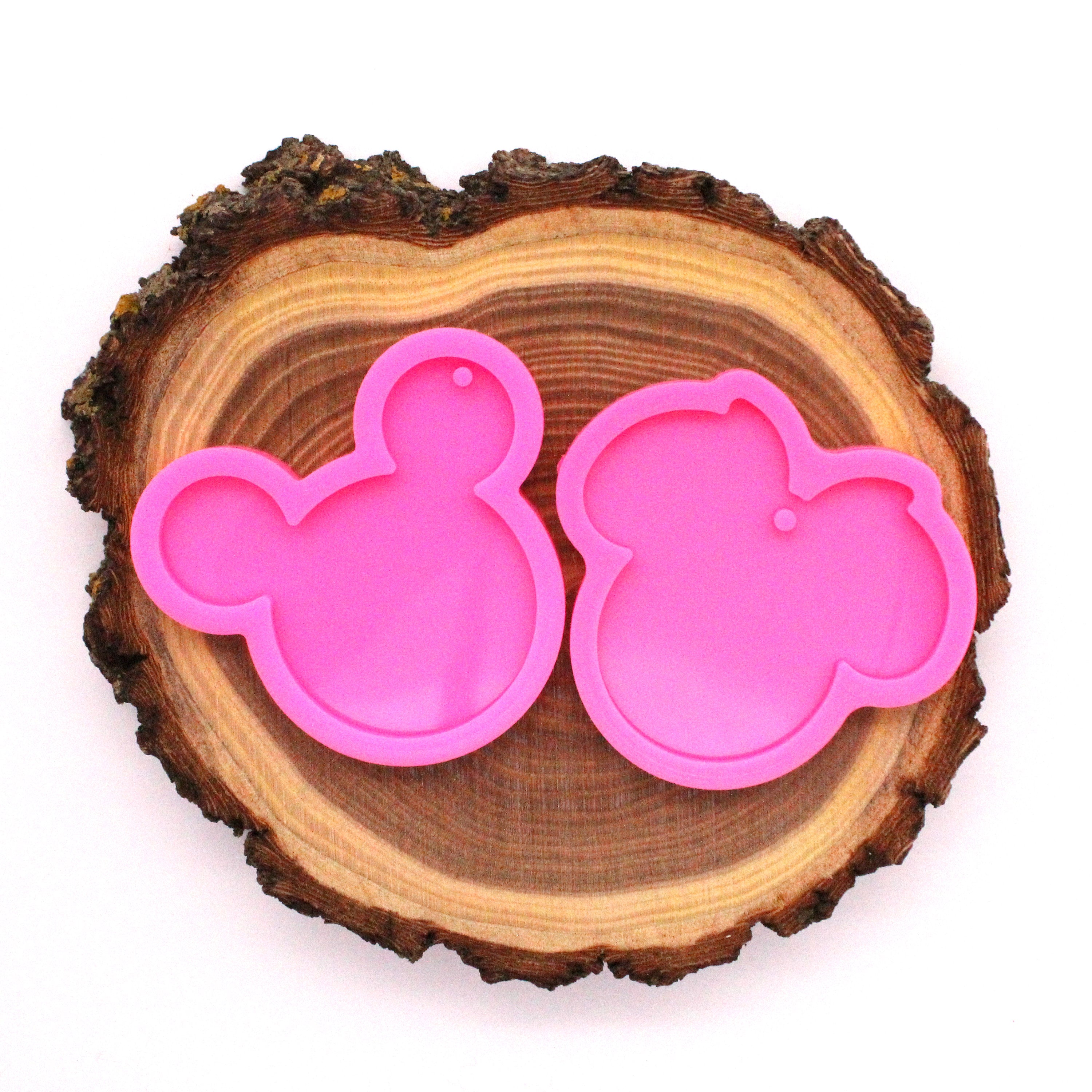 Mouse Shiny Silicone Mold for Epoxy Resin Keychain - Jewelry Making - Ornament Silicone Mold