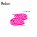 Mermaid Scale Teardrop Earring Shiny Silicone Mold for Epoxy Resin Jewelry Making Silicone Mold
