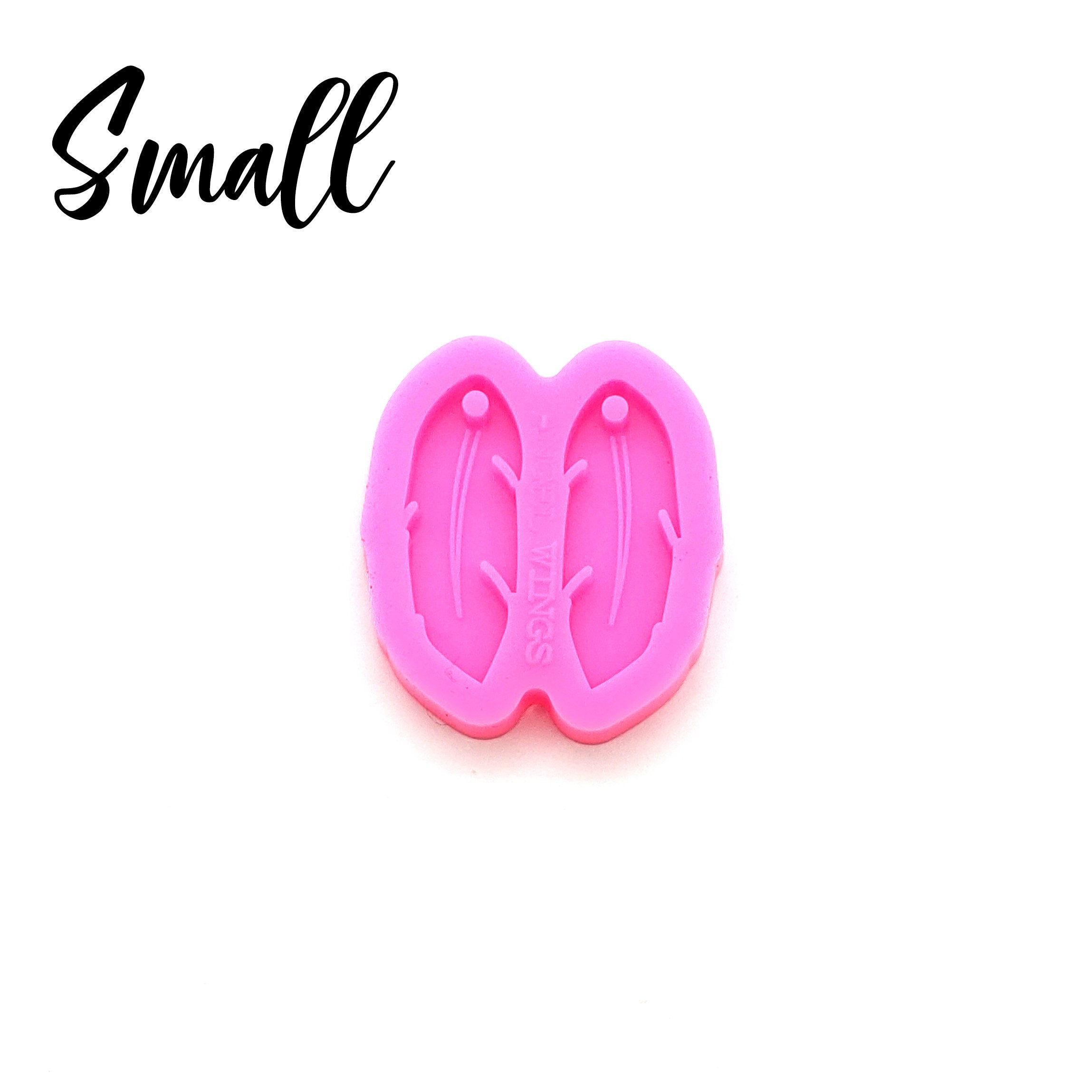 Feather Earring Silicone Mold for Epoxy Resin Keychain - Jewelry Making - Ornament Silicone Mold