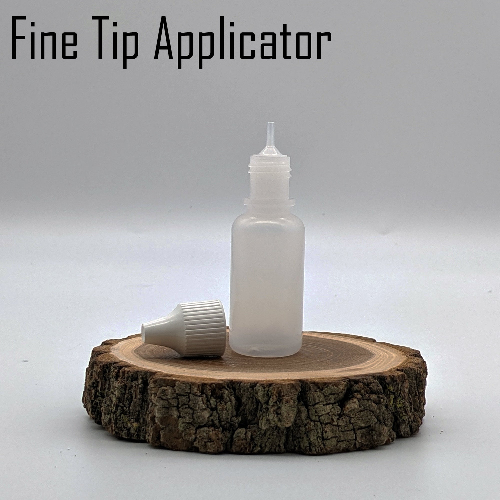 DIY Refillable 0.5 oz Fine-Tip Squeeze Dropper Bottle for Alcohol lnk, Paint, Crafting