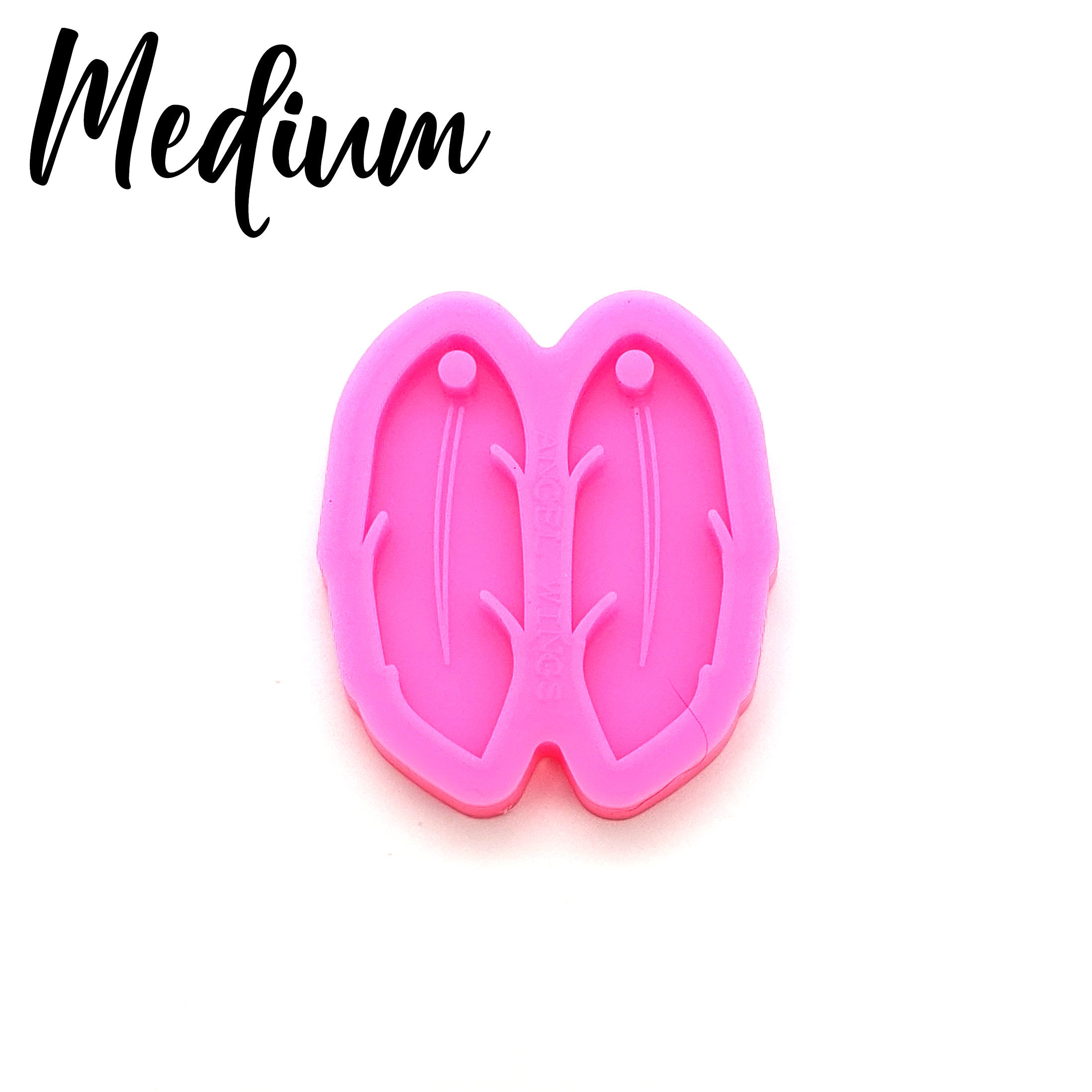 Feather Earring Silicone Mold for Epoxy Resin Keychain - Jewelry Making - Ornament Silicone Mold
