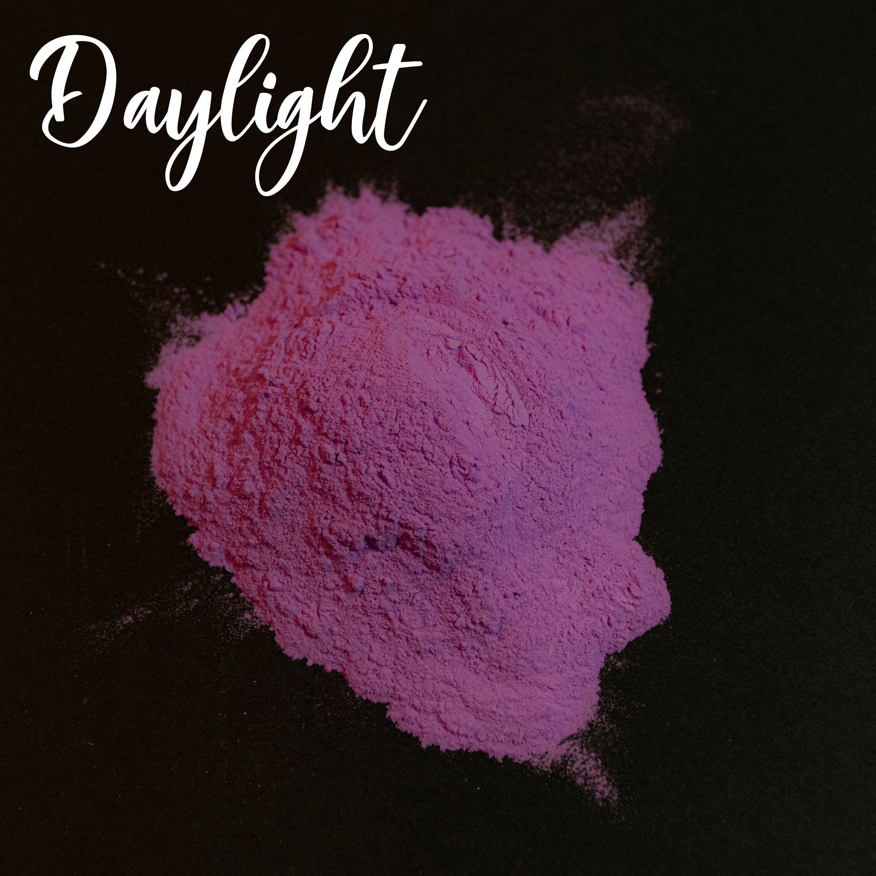 Purple Glow in the Dark - Purple in Daylight - Pigment Powder