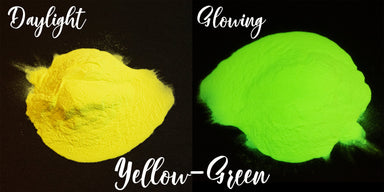Yellow Green Glow in The Dark Mica Powder Pigment 5G