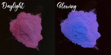 Purple Glow in the Dark - Purple in Daylight - Pigment Powder