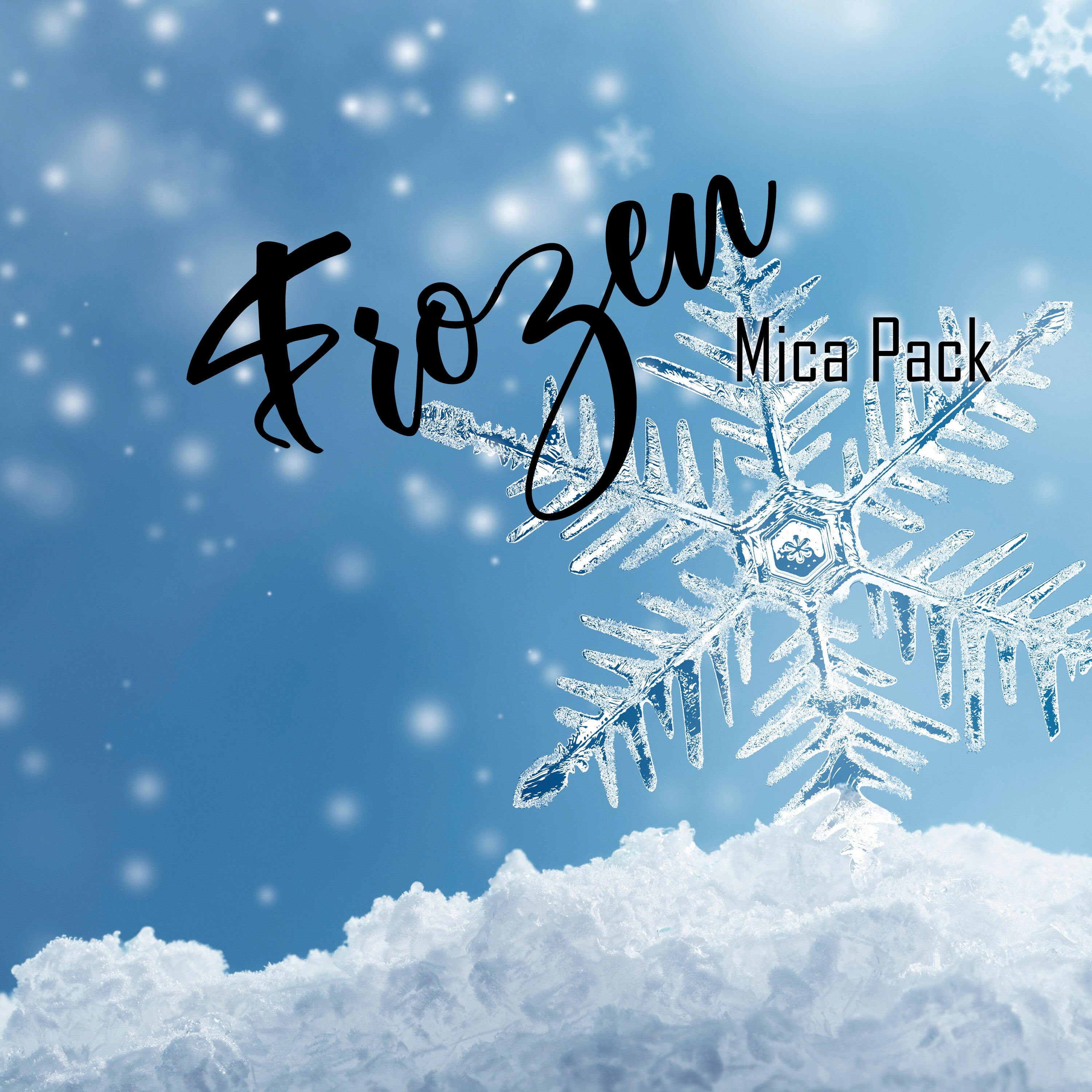 Frozen Mica Powder Combo Pack