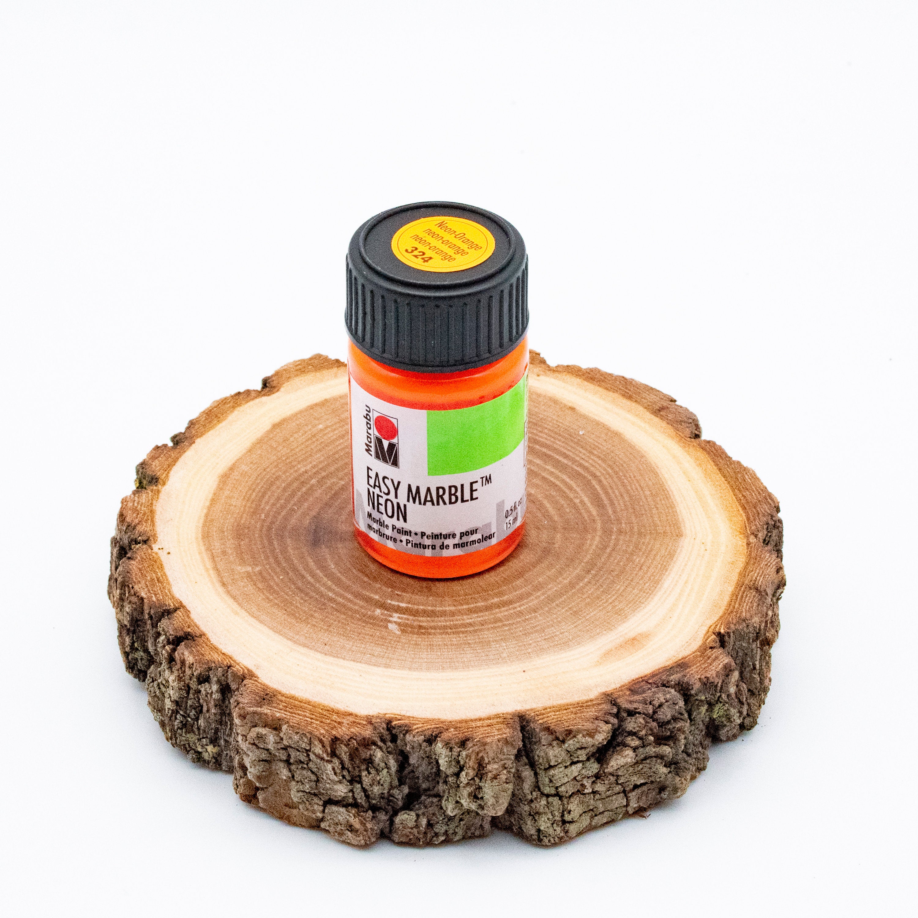 Neon Orange - Marabu® Easy Marble-15 ml (.5 oz)