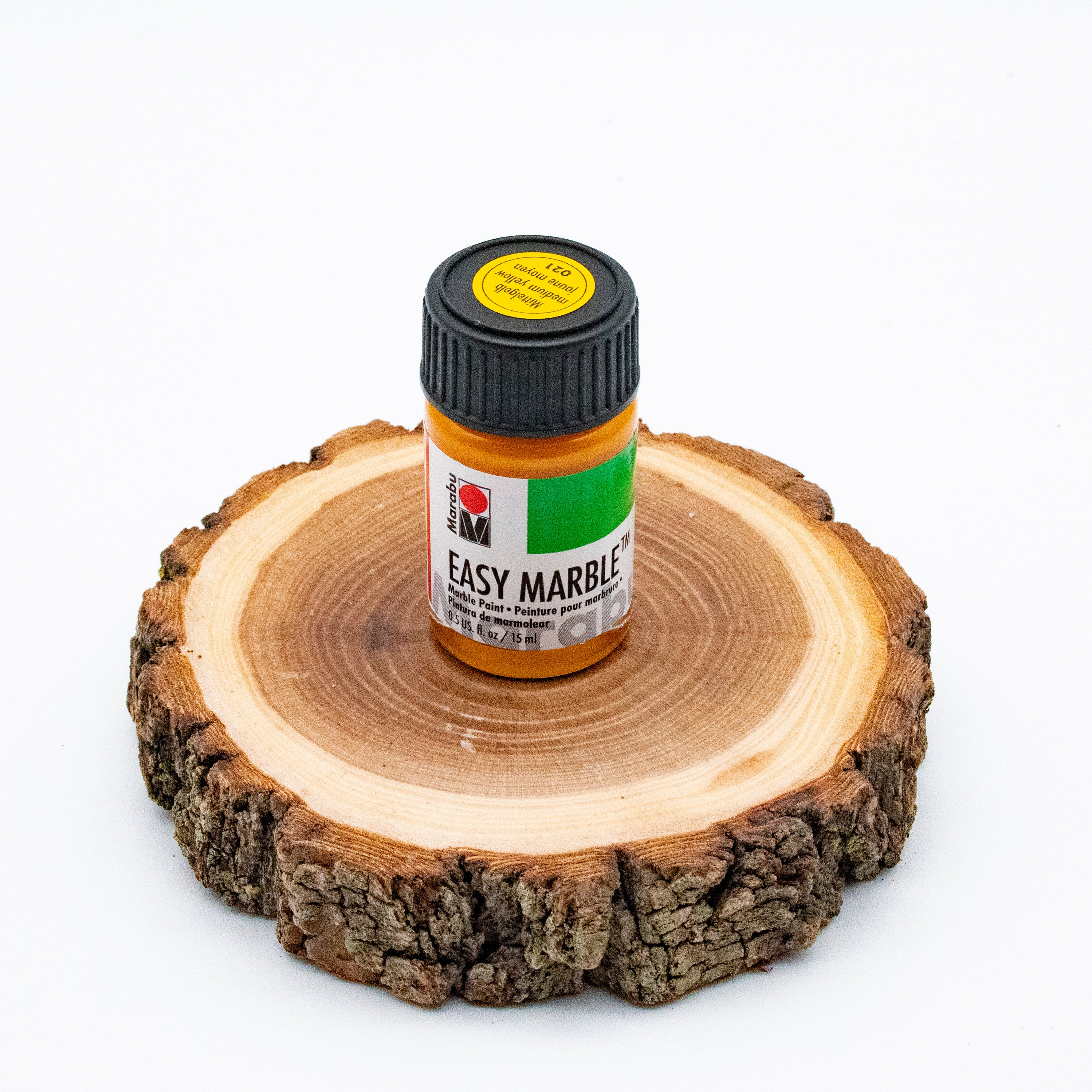Medium Yellow - Marabu® Easy Marble-15 ml (.5 oz)