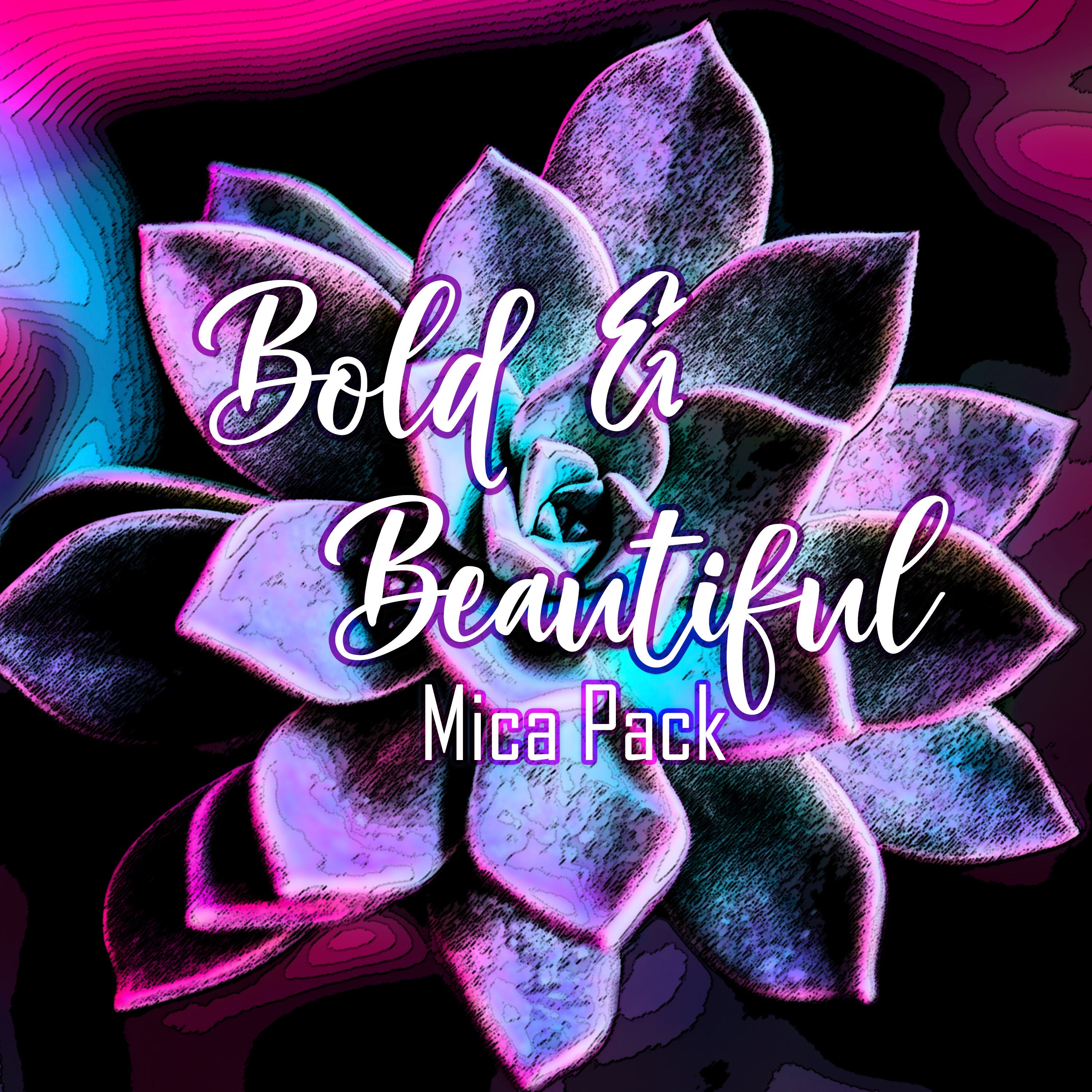 Bold and Beautiful Mica Powder Combo Pack