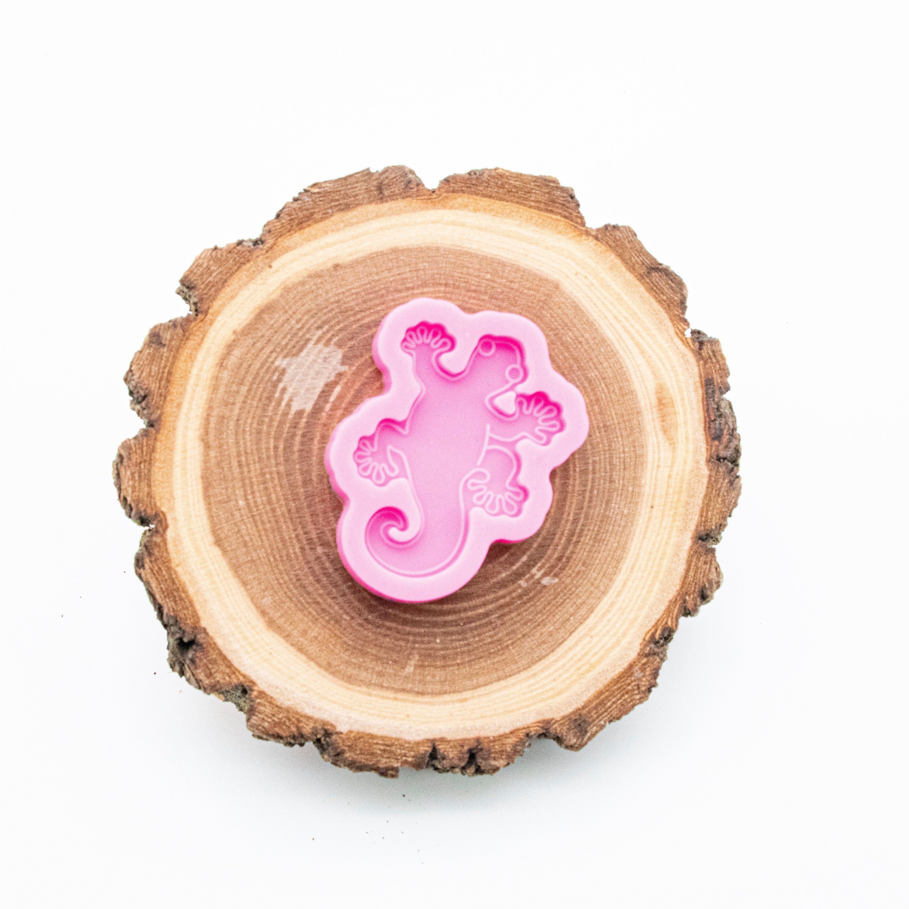 Lizard Shiny Silicone Mold for Epoxy Resin Keychain - Jewelry Making - Ornament Silicone Mold
