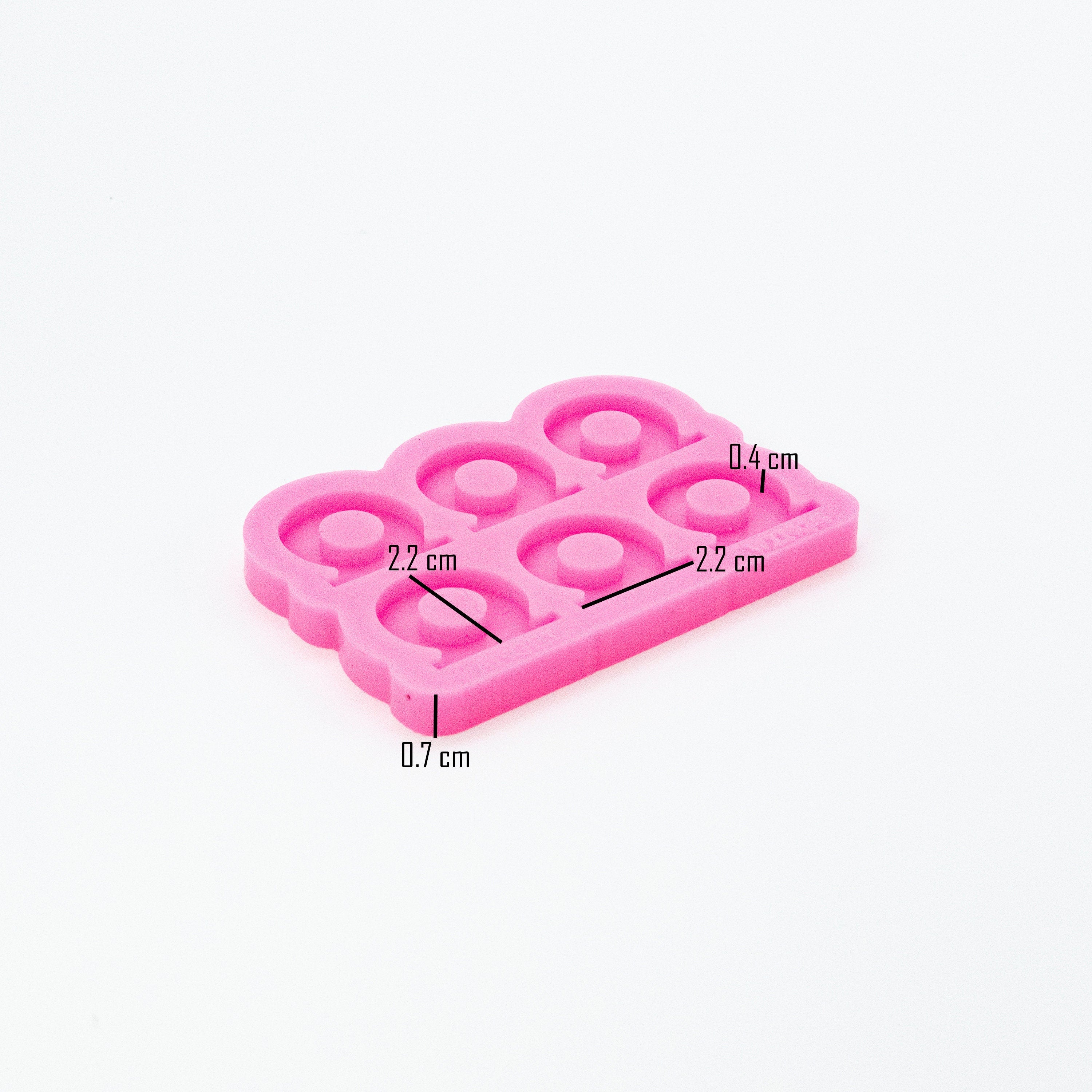 Large Square Coaster - Wall Decor - Shiny Silicone Mold for Epoxy Resin Jewelry Making