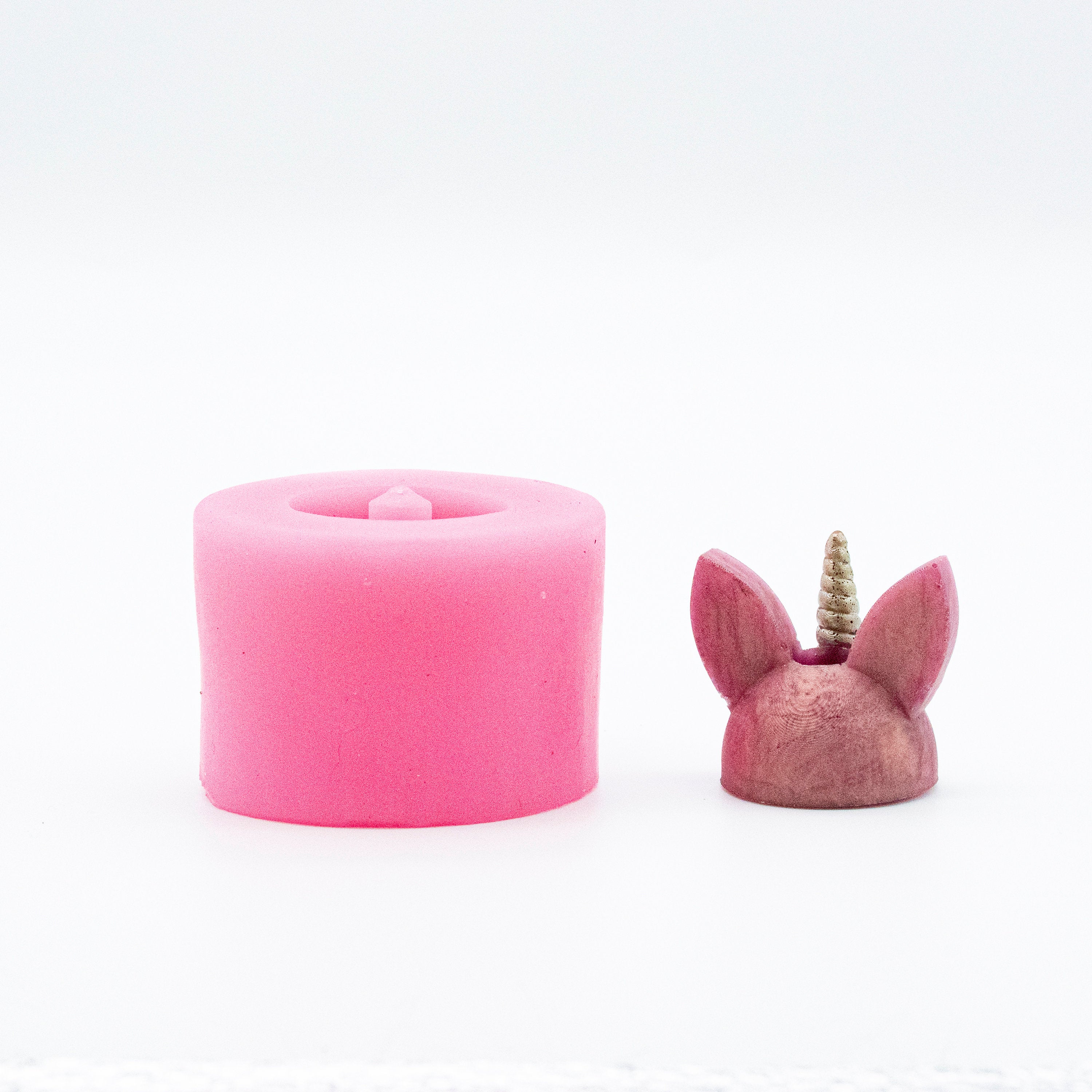 Unicorn Straw Topper Silicone Mold for Epoxy Resin Keychain - Jewelry Making - Ornament Silicone Mold